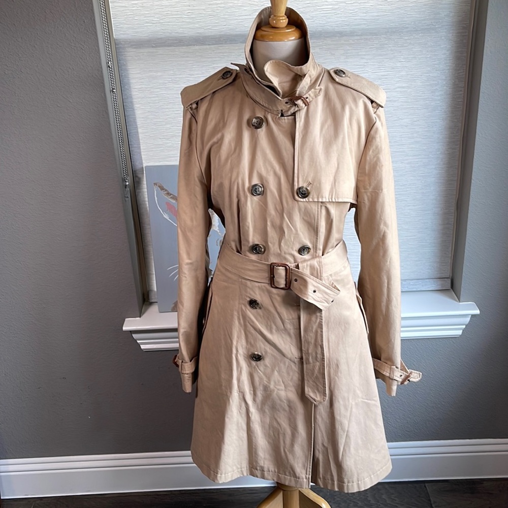 Lauren Ralph Lauren A-Line Trench Coat